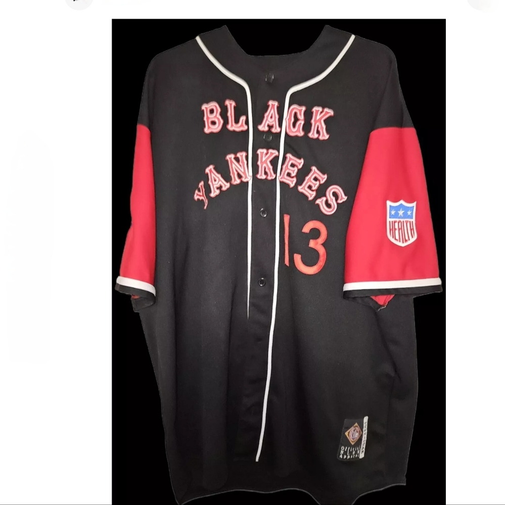 NLBM Rufus Reach/Scoop Baker SZ 4x Vintage Negro League Baseball Jersey